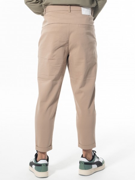 NINETEEN Chino pants K24-1035 Beige NINETEEN - 2
