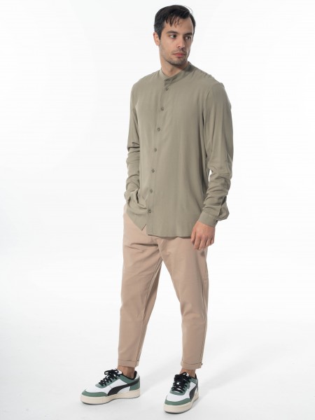 NINETEEN Chino pants K24-1035 Beige NINETEEN - 8