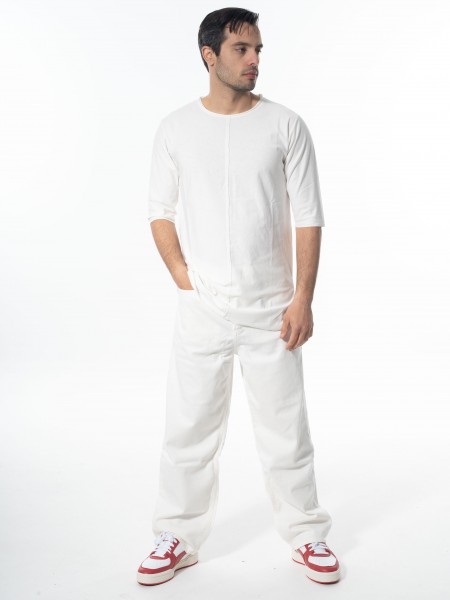 XAGON MAN Jean Παντελόνι 2UMR169 Λευκό XAGON MAN - 7