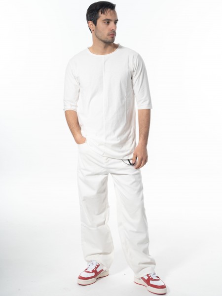 XAGON MAN Jean Παντελόνι 2UMR169 Λευκό XAGON MAN - 9