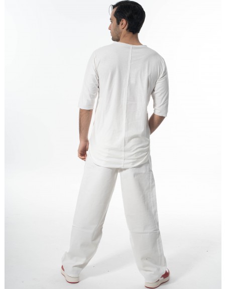 XAGON MAN Jean Παντελόνι 2UMR169 Λευκό XAGON MAN - 8