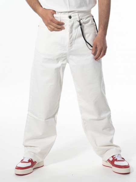 XAGON MAN Jean Παντελόνι 2UMR169 Λευκό XAGON MAN - 10