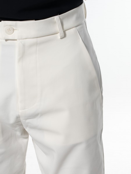 NINETEEN Chino pants K24-1035 Off-white NINETEEN - 5