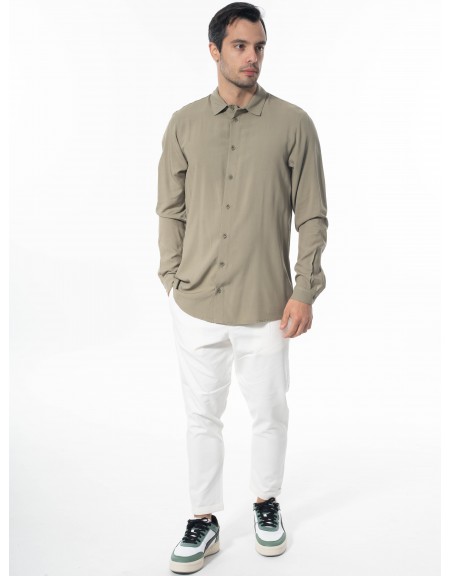 NINETEEN Chino παντελόνι K24-1034 Off-white NINETEEN - 6