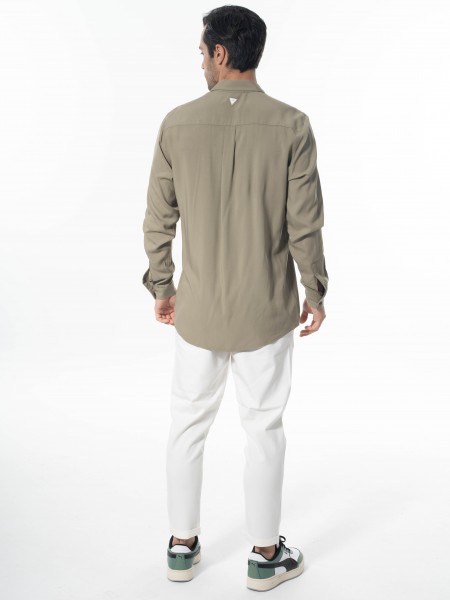 NINETEEN Chino παντελόνι K24-1034 Off-white NINETEEN - 7