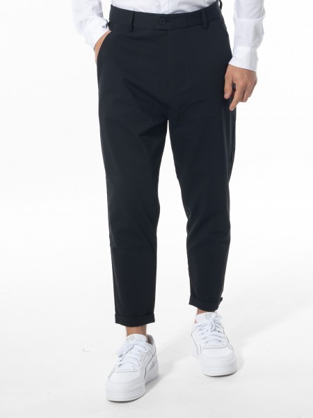 NINETEEN Chino Pants K24-1035 Black NINETEEN - 1