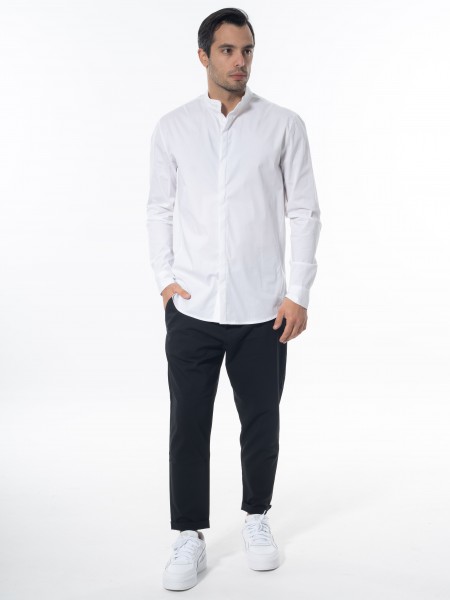 NINETEEN Chino Pants K24-1035 Black NINETEEN - 6