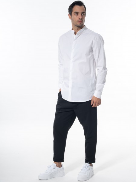 NINETEEN Chino Pants K24-1035 Black NINETEEN - 9