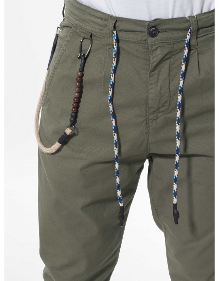 XAGON MAN Pique trousers 1CR4031 Olive XAGON MAN - 5