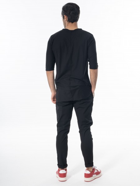 XAGON MAN T-shirt 2MBM104 Μαύρο XAGON MAN - 7