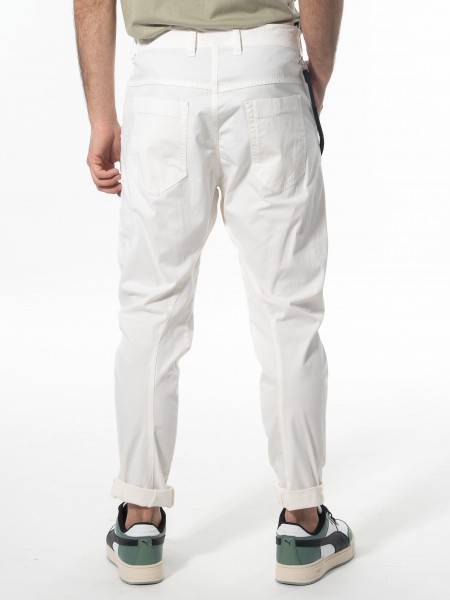 XAGON MAN Παντελόνι πεντάτσεπο 2CR4033 Off-white XAGON MAN - 2