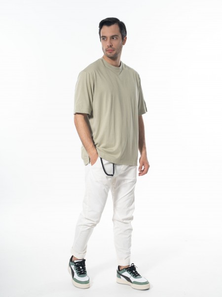 XAGON MAN Παντελόνι πεντάτσεπο 2CR4033 Off-white XAGON MAN - 9