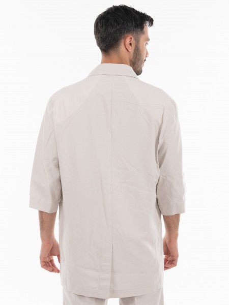 OVER-D Σακάκι κοντομάνικο OE1S2S4G18 Μπεζ OVER-D - 4