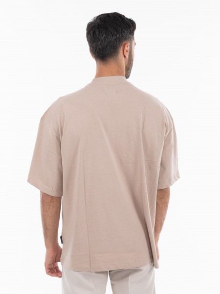 OVER-D Σακάκι κοντομάνικο OE1S2S4G18 Μπεζ OVER-D - 9