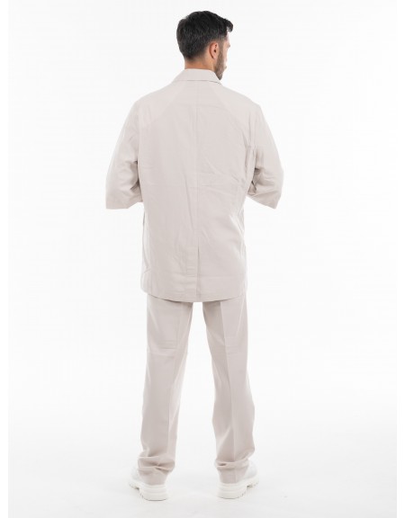 OVER-D Σακάκι κοντομάνικο OE1S2S4G18 Μπεζ OVER-D - 13