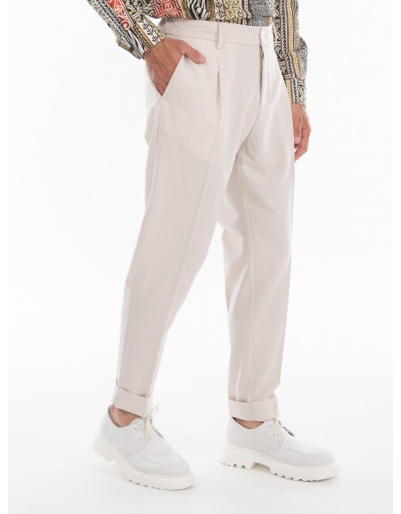 OVER-D Παντελόνι OE1S2S4P26 Μπεζ OVER-D - 2