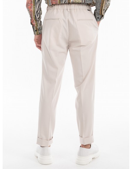 OVER-D Παντελόνι OE1S2S4P26 Μπεζ OVER-D - 4