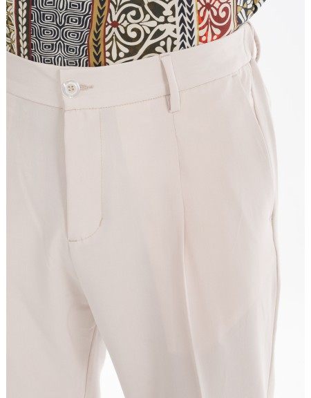 OVER-D Παντελόνι OE1S2S4P26 Μπεζ OVER-D - 5