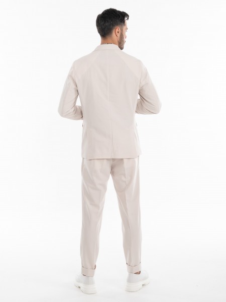 OVER-D Παντελόνι OE1S2S4P26 Μπεζ OVER-D - 13