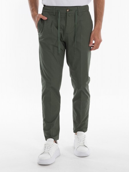 OVER-D Παντελόνι OE1S2S4P02 Χακί OVER-D - 1