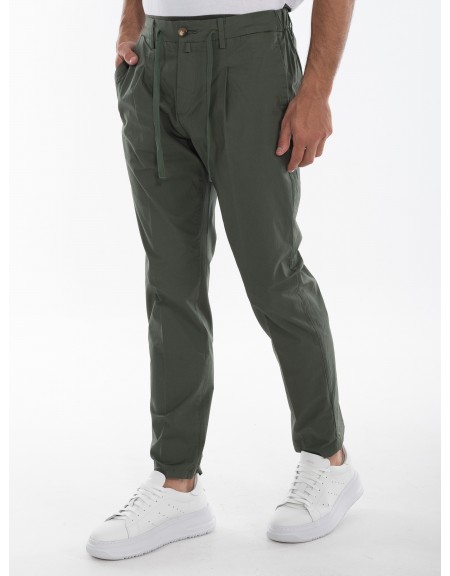 OVER-D Παντελόνι OE1S2S4P02 Χακί OVER-D - 2