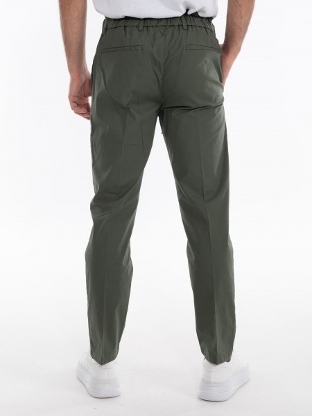 OVER-D Παντελόνι OE1S2S4P02 Χακί OVER-D - 4