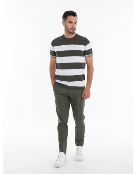 OVER-D Παντελόνι OE1S2S4P02 Χακί OVER-D - 6