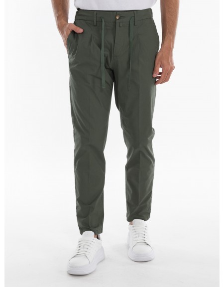 OVER-D Παντελόνι OE1S2S4P02 Χακί OVER-D - 10