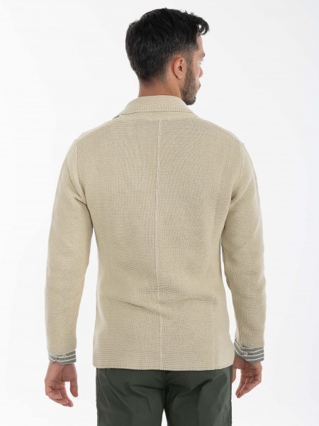 OVER-D Cardigan OE1S2S4M19 Beige OVER-D - 4