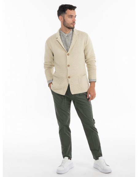 OVER-D Cardigan OE1S2S4M19 Beige OVER-D - 6