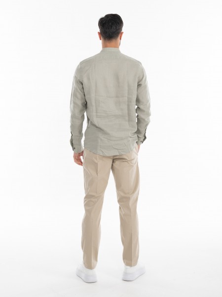 OVER-D Παντελόνι OE1S2S4P02 Μπεζ OVER-D - 9