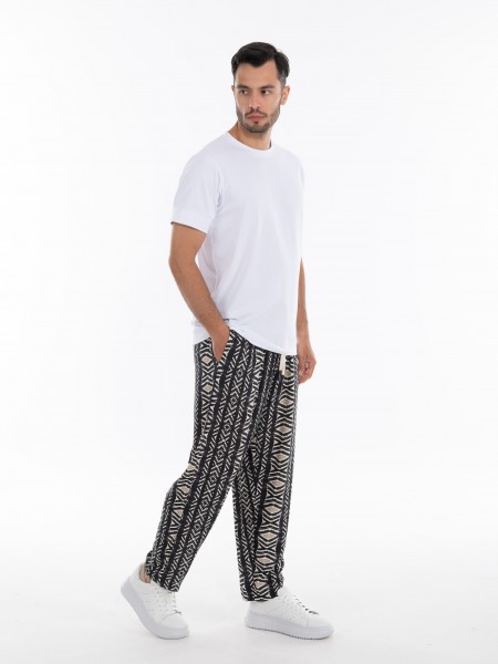 XAGON MAN Linen pants 1ZXAG83 Black XAGON MAN - 6