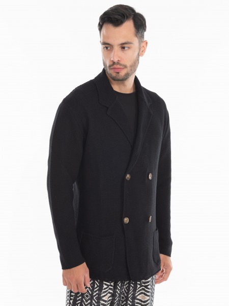 OVER-D Cardigan OE1S2S4M17 Black OVER-D - 3