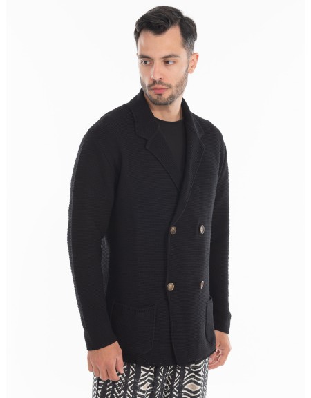 OVER-D Cardigan OE1S2S4M17 Black OVER-D - 3