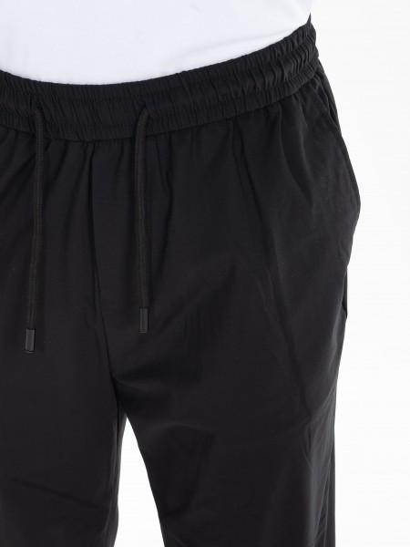 OVER-D Παντελόνι OE1S2S4P17 Μαύρο OVER-D - 5