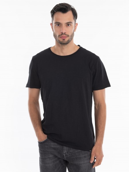 GABBA T-shirt Konrad Straight Slub Tee Μαύρο GABBA - 1