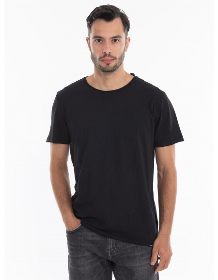 GABBA T-shirt Konrad Straight Slub Tee Μαύρο GABBA - 1