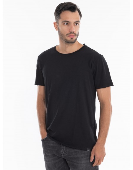 GABBA T-shirt Konrad Straight Slub Tee Μαύρο GABBA - 2