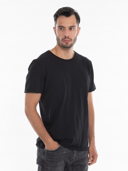 GABBA T-shirt Konrad Straight Slub Tee Μαύρο GABBA - 3