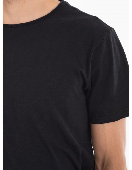 GABBA T-shirt Konrad Straight Slub Tee Μαύρο GABBA - 5