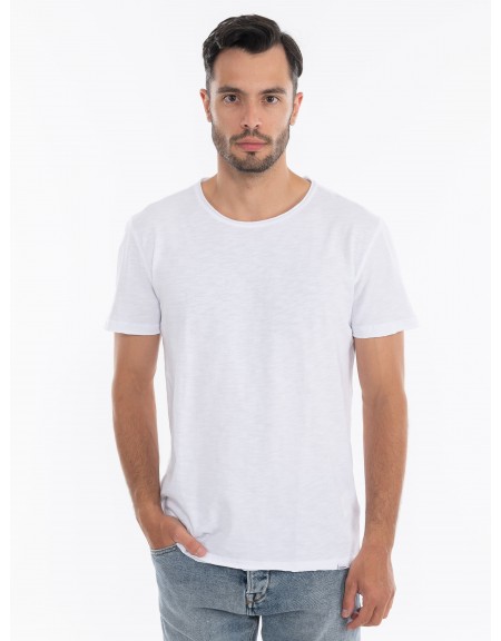 GABBA T-shirt Konrad Straight Slub Tee White GABBA - 10
