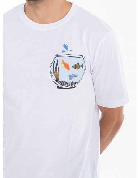 OVER-D T-shirt OE1S2S4T24 Λευκό OVER-D - 5