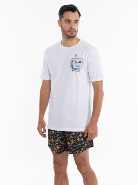 OVER-D T-shirt OE1S2S4T24 Λευκό OVER-D - 7