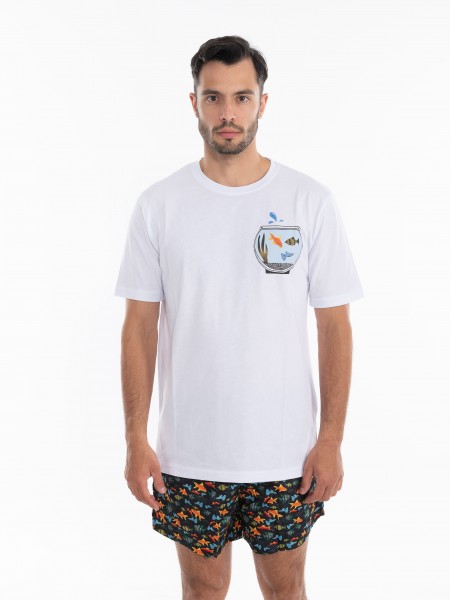 OVER-D T-shirt OE1S2S4T24 Λευκό OVER-D - 10