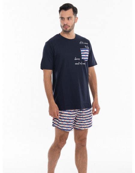 OVER-D Swimwear OE1S2S4B07 Blue - Off-white OVER-D - 8