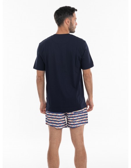 OVER-D Swimwear OE1S2S4B07 Blue - Off-white OVER-D - 9