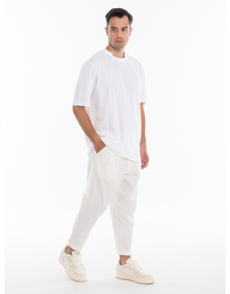 NINETEEN Chino Pants K24-1002 White NINETEEN - 8