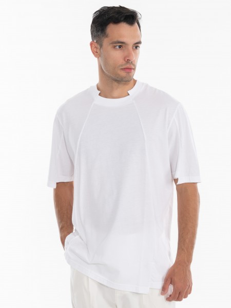 NINETEEN Πουκάμισο - Jacket K24-1001 Λευκό NINETEEN - 5