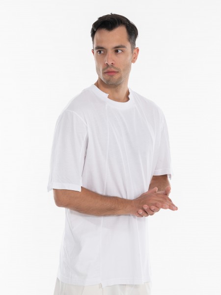 NINETEEN Shirt - Jacket K24-1001 White NINETEEN - 7