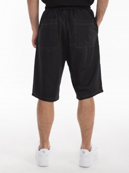 BLACK CIRCUS Jean bermuda BRMU3014S Black BLACK CIRCUS - 4